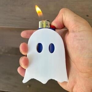 Ghost  White and Blue Collectibl